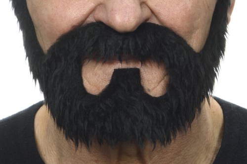 Baard en Snor Jelle Luxe Zwart