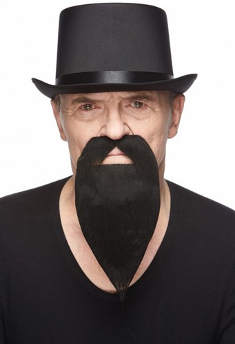 Snor en Baard Billy Luxe Zwart