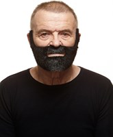 Baard en Snor Fabian Luxe Zwart (2)