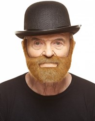 Baard en Snor Fabian Luxe Kastanjebruin