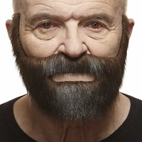 Baard en Snor Fabian Luxe Donkerbruin (2)