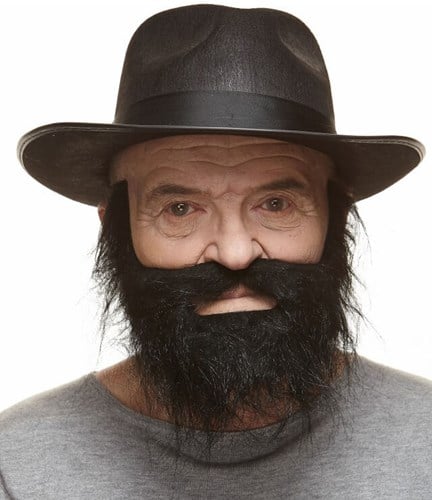 Baard en Snor Onno Luxe Zwart