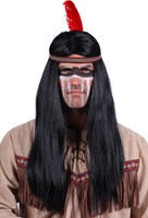 Indianenpruik Winnetou voor heren