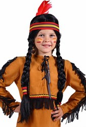 Pruik Indiaan voor kinderen