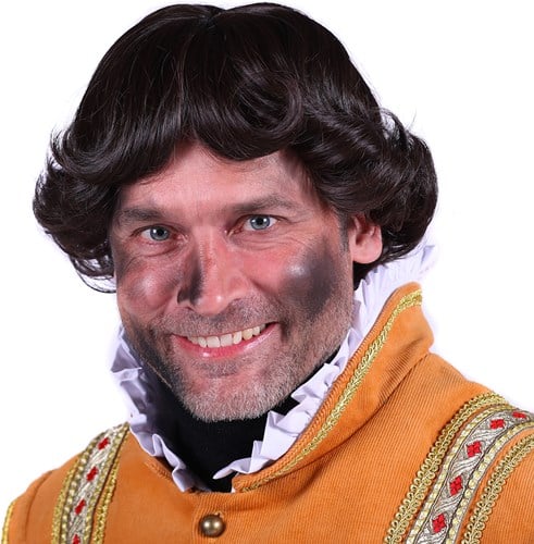 Pruik Piet Midas Luxe