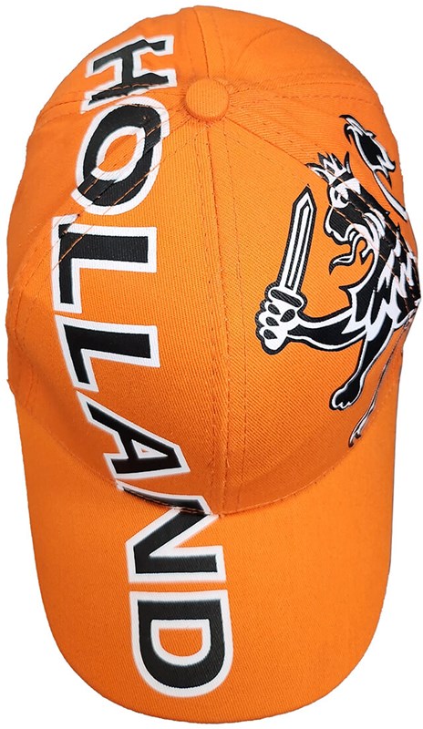 Oranje Pet Holland met Leeuw (bovenkant)