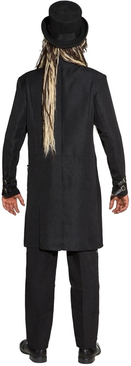 Herenjas Steampunk Zwart Luxe-3