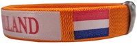 Oranje Armbandje Holland (zijkant)