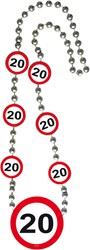 Ketting 20 Jaar Verkeersbord