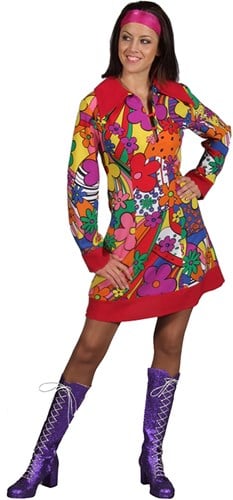 Jurkje Seventies Woodstock Rood