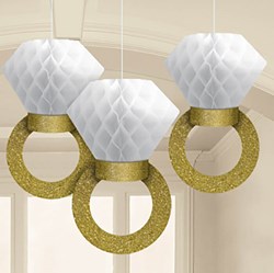Honeycomb Wedding Ring (3st)