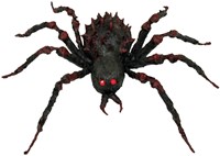 Halloween Spin Donkergroen met LED - 90cm