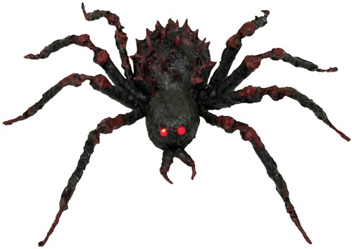 Halloween Spin Donkergroen met LED - 90cm