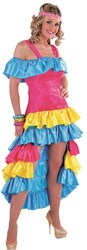 Braziliaanse Jurk Lang Pink