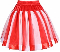 Petticoat Tubes Rood/Wit Luxe