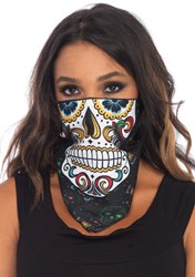 Sugar Skull Bandana (Day of the Dead)