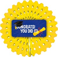 Honeycomb / Waaier Geslaagd - Congrats! (45cm)