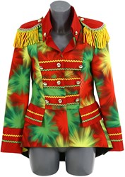 Dames Blazer Limburg Luxe (Rood-Geel-Groen) 