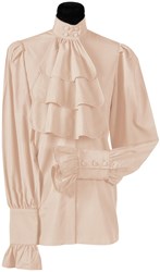 Blouse met Jabot Ecru Luxe voor dames