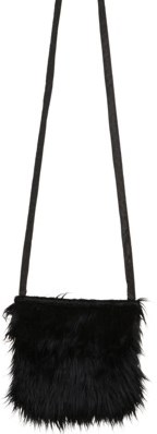 Tasje Pluche Luxe Zwart