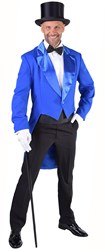 Heren Slipjas Cabaret Luxe Blauw