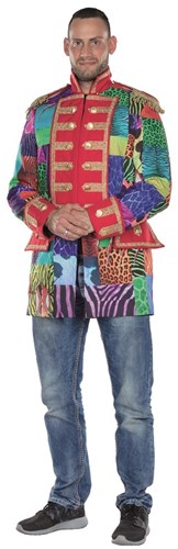 Heren Jas Patchwork Afrika Luxe