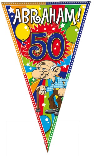 Mega Vlag 90 x 150 Abraham 