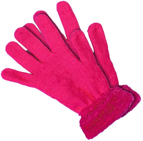 Handschoenen Neon Pink