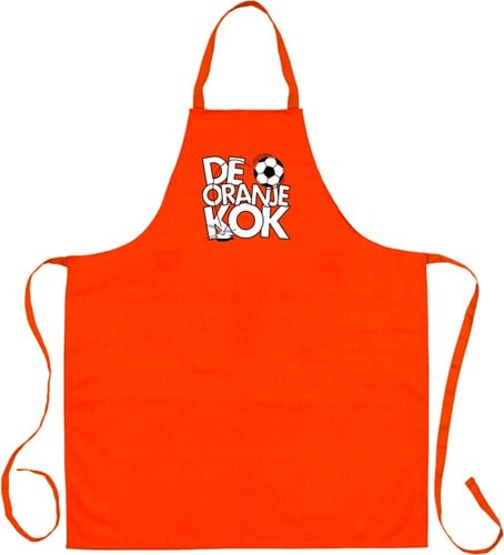Oranje Kok Schort