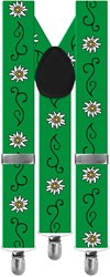 Bretels Edelweiss Groen