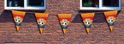 Oranje Vlaggenlijn Polyester Holland Mega - 10m 