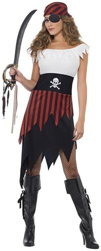 Dames Piraten Kostuum