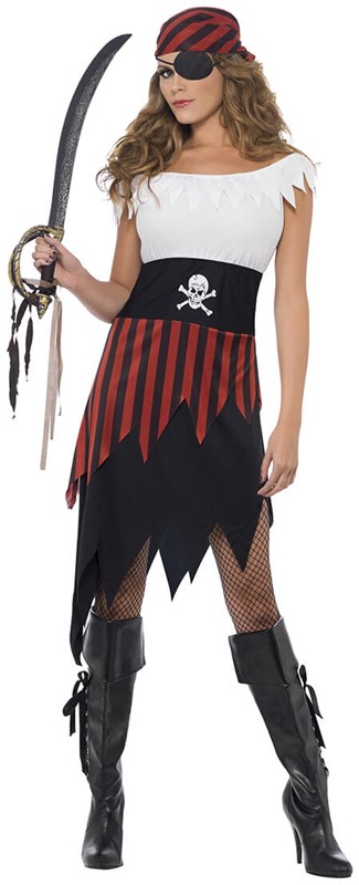 Dames Piraten Kostuum
