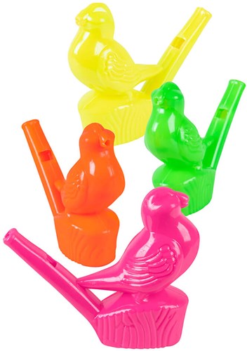 Vogel Fluitjes - 4st