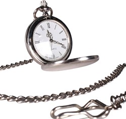 Zakhorloge Peaky Blinders Zilver (Jaren 20)
