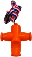 Oranje Apito Fluitjes Holland - 4st (onderkant)
