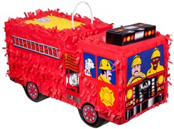 Pinata Brandweerauto (43x24x18cm)