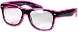 Bril met Roze LED-verlichting 