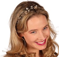 Oktoberfest Haarband Goud-Zilver Luxe