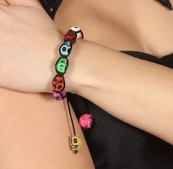 Armband Day of the Dead Skulls