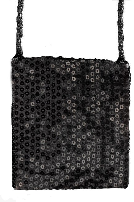 Tasje pailletten Luxe Zwart