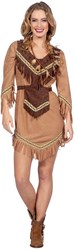 Indiaanse Dame Luxe Beige  