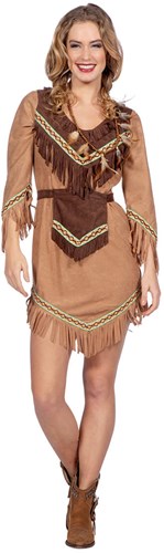 Indiaanse Dame Luxe Beige  