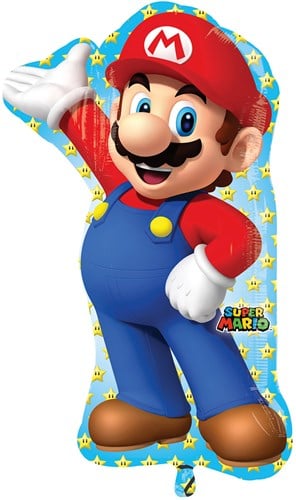 Supershape Folieballon Super Mario (55x83cm)