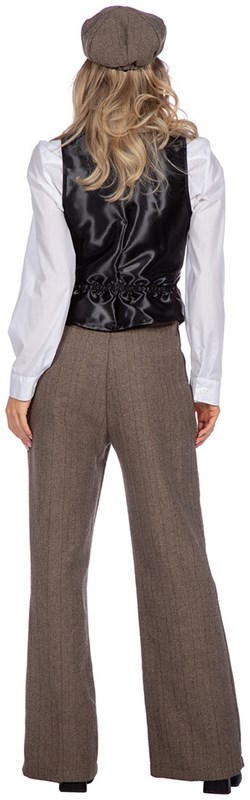 Peaky Blinders Outfit Dames - Jaren 20 (achterkant)