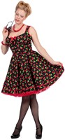 Dameskostuum Rockabilly Jurk Cherry - Jaren 50