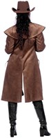 Cowboy Jas Dames Authentic Western Bruin (achterkant)