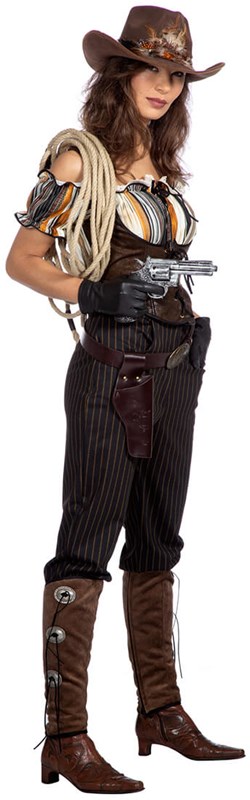 Cowgirl Outfit Authentic Western Claudia (zijkant)