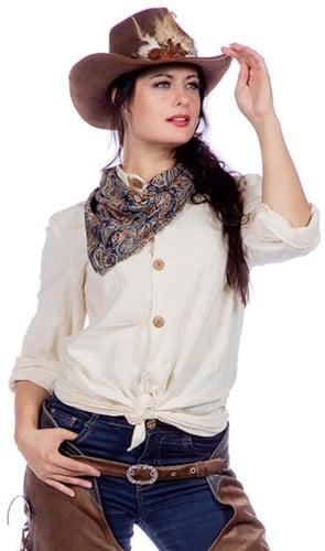 Cowgirl Blouse Authentic Western