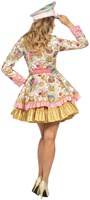 Carnavalsjas Dames Leopard Roze (achterkant)